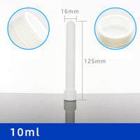 3PCS PTFE centrifuge tube F4 test tube screw round bottom test tube with cover