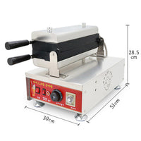 Commercial Electric Open Mouth Fish Shape Taiyaki Machine Waffle Cone Maker Ice Cream Taiyaki Equipment Waffle Maker