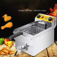 11L electric fish fryer electric fryer commercial electric turkey deep fryer