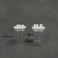 Sealed  H-type Electrolytic Cell   Replaceable Membrane Sealed  h type electrolytic cell