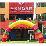 Inflatable Arch Opening Ceremony Rainbow Door Air Arch Kindergarten