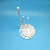 PTFE Cleaning Basket / ITO / FTO Conductive Glass Cleaning Rack Flower Basket Rack