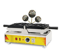 Lollipop Ball lolly waffle maker and cake pop waffle machine