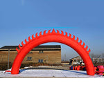 Width 20ft Height10ft Inflatable Red Arch Advertising-Red flame