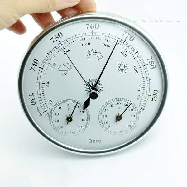 Analog Barometer Thermometer Hygrometer Wall Hanging Temperature Humidity Monitor Atmospheric Pressure Meter for Home use