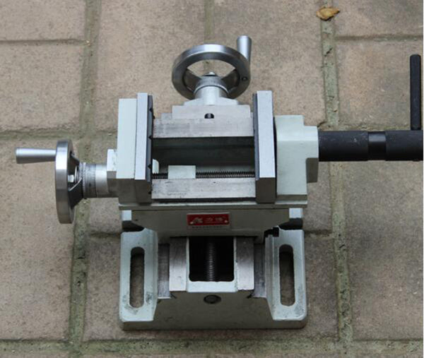 QKF-2 bench drill, variable milling machine, precision cross vise, small vise, 4 inch