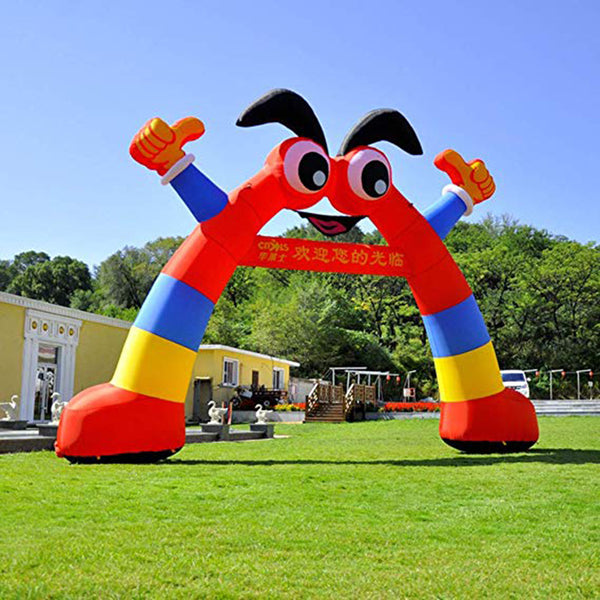 Big Eyes  Width 20ft Height10ft Inflatable Red Arch Advertising
