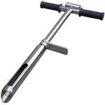 Stainless Steel Earth Sampler Screw Auger Spiral Earth Soil Driller Probe Sampling with Ejector