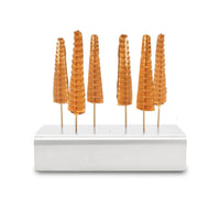 1pc Stainless Steel Waffle Corn Dog Lolly Waffle Stick Holder Stand Displayer