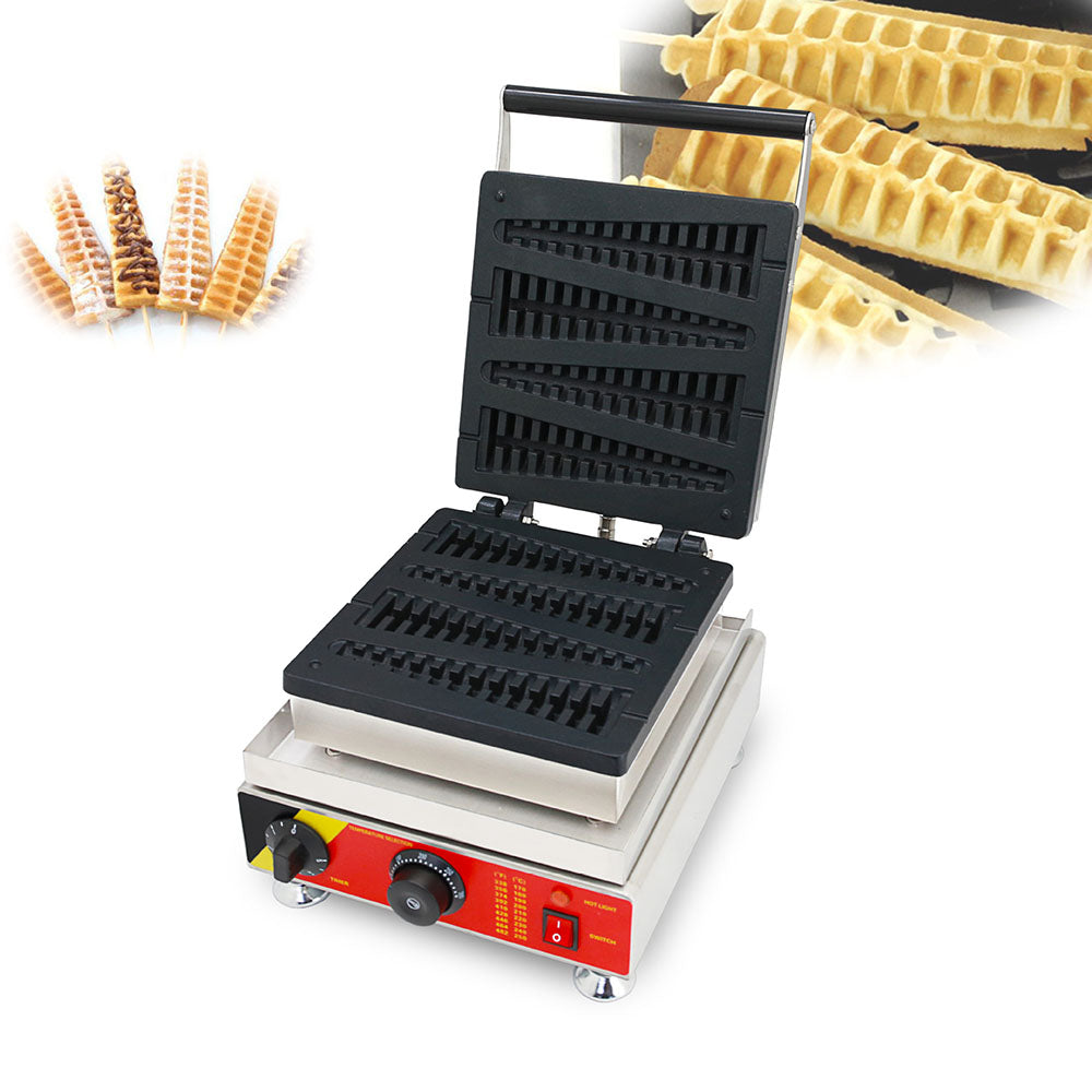 Waffle Stick Maker | Christmas Tree Shape Waffle | 4 Waffles on a Stick |  110V