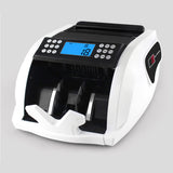 Money Counter New LCD Display Money Bill Counters Counterfeit Detector UV & MG Cash Bank 110V 220V EU US Counting Machine