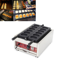 Electric 6pcs Korean Egg Breads Commercial Use Non-stick Gyeranppang Machine Maker Iron Baker Mold Plate