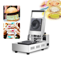 Hot Snack Dessert Machine Donut Ice Cream Burger Krapfen Warmer Italy Gelato Panini Press Sandwich Maker Iron