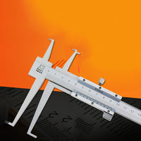 Vernier Caliper 9-150/200/300mm Long Claw Internal Groove Gauge Stainless Steel Measuring Ruler