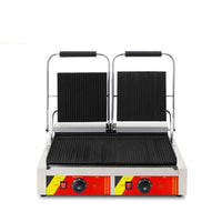 Panini Grill Sandwich Press Machine Beef Steak Grill Commercial Equipment