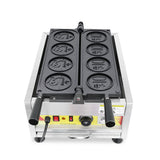 coin waffle maker machine round shape waffle machine panda waffle