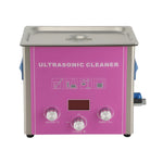 40khz Ultrasonic Cleaner 4.5L Lab Ultra Sonic Washer Machine Manicure Heated Power Adjustable Cleaning Stainless Tank