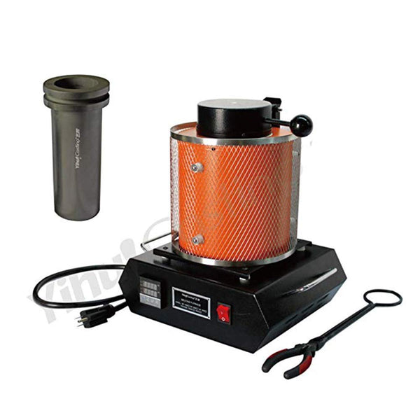 Gold Copper Silver 1kg Capacity 110v/220v Portable Melting Furnace, Electric Smelting Equipment