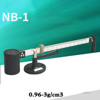 Mud hydrometer densitometer density meter mud scale Range: 0.96-3g/cm3 Measurement accuracy: 0.01g/cm3