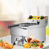 11L electric fish fryer electric fryer commercial electric turkey deep fryer