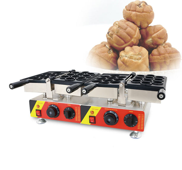 Double head walnut machine / sandwich walnut waffle machine / Korean sandwich walnut machine / walnut crisper