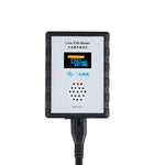 OLED Digital Display Electric Noise Tester EMI Measuring Instrument Broadband AC Power Meter Ripple Analyser