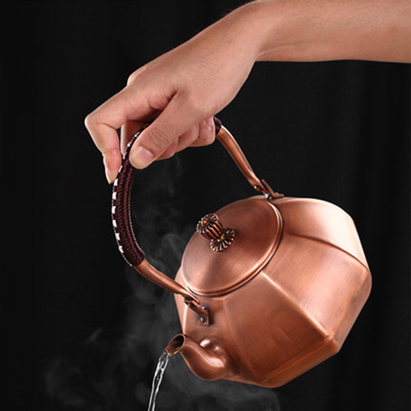 Copper Pot Chinese Antique Teapot Household Boiling Water Pot Handmade Copper Teapot Kettle