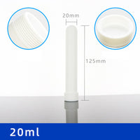 3PCS PTFE centrifuge tube F4 test tube screw round bottom test tube with cover