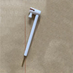 Horizontal Platinum Electrode Holder Platinum Sheet Electrode Clip Platinum Plate Electrode Clip