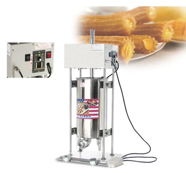 15L Electric Churro Maker Churros machine Food Trailers Food Truck Machine