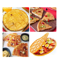 Commercial Round Savory Waffle Maker, Round Grip Shaped Waffle Maker, Filled Waffle Bowl Maker Machine