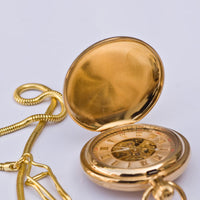 Mechanical Pocket Watches with hand chain