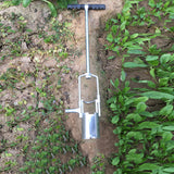 Manual Corn Seedling Transplanter/Hand Maize Soil Drilling and Hole Puncher/Vegetable Flower Seedling Migration Tools