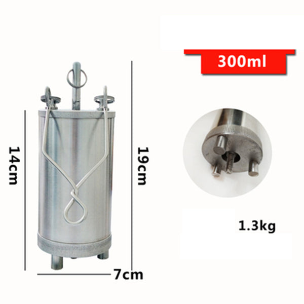 1000ml Bottom Oil Sampler - Stainless Steel Fuel/Petroleum Testing Device With Rope