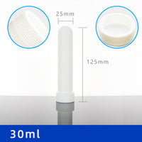 3PCS PTFE centrifuge tube F4 test tube screw round bottom test tube with cover