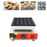 Dutch Poffertjes Grill Stainless Steel Mini Dutch Pancakes Waffle Machine