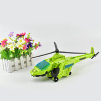 Electronic Dinosaur Helicopter transformationlight Universal Wheel car Music Automatic Transformer Toy Children Gift