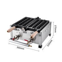 Gas Skewer Waffle Maker Machine Takoyaki Octopus Balls Grill Pan Non Stick Ball Shaped Waffle Baker Quail Egg Skewer