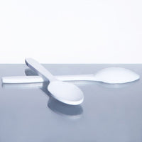 3pcs Laboratory PTFE Spoon  Spoon Chemistry lab ladle (5ml)