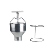 Manual Donut Depositor Dropper Plunger Dough Batter Dispenser Hopper with stand