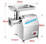 120kg/hour 220V/110V Electric Commercial meat grinder sausage; Meat mincer; Electrical meat tackle machine ALL stainless steel