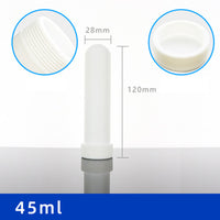 3PCS PTFE centrifuge tube F4 test tube screw round bottom test tube with cover