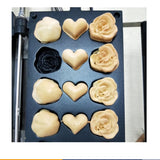Rose Heart Waffle Maker Machine Flower Shape Waffle Machine