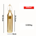 Sampler Copper Sewage Sampling Tank petrochemical Oil Sample Sampling Barrel Bottle (500ml)