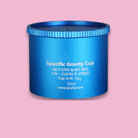 Space Aluminum Specific Gravity Cup /Density measuring cup 37mL 50ml 100mL