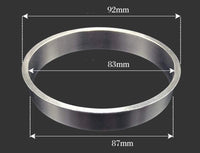 Food Processor Parts aluminum ring for sealing milk disposable paper cup 90mm diameter