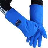 Long Cryogenic Gloves Waterproof Low Temperature Resistant LN2 Liquid Nitrogen Protective Gloves Cold Storage Safety Frozen Gloves