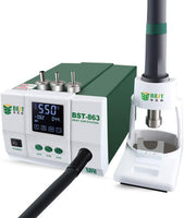 BST-863 Intelligent Digital LCD Touch Screen Heat Air SMD Rework Station