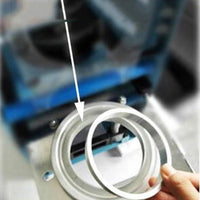 Food Processor Parts aluminum ring for sealing milk disposable paper cup 90mm diameter