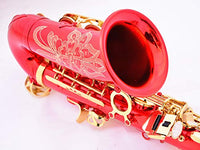 Red E Flat Professional Alto Saxophone sax